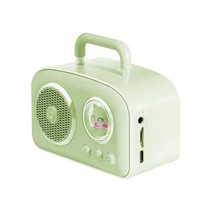 JWIN BR-220 TAŞINABİLİR FM SD KART BLUETOOTH SPEAKER - YEŞİL