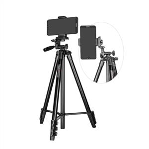Kingjoy VT-831SCB Uzaktan Kumandalı+Cep Telefonu Standlı Video Tripodu Siyah