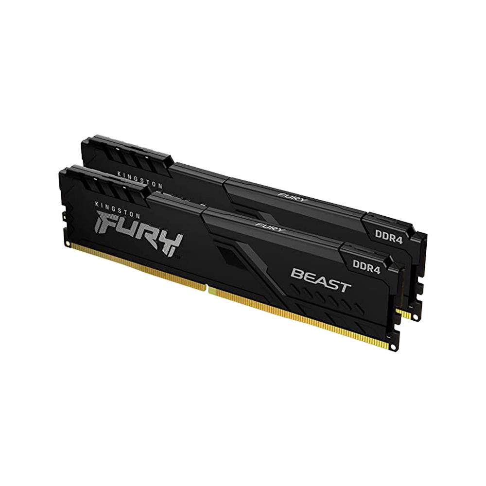 KINGSTON FURY BEAST DDR4 メモリー32gb Kingston Fury Beast 64GB (2x32GB) 3200MHz DDR4 CL16 PC Ram Siyah