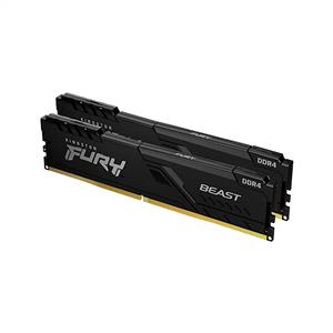 Kingston Fury Beast 64GB (2x32GB) 3200MHz DDR4 CL16 PC Ram Siyah