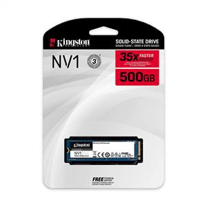 Kingston 500GB SNVS/500G Serisi NVMe M.2 SSD (Okuma 2100MB / Yazma 1700MB)
