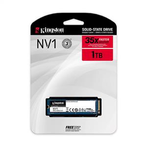 Kingston 1TB SNVS/1000G Serisi NVMe M.2 SSD (Okuma 2100MB / Yazma 1700MB)