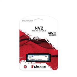 Kingston 500GB SNV2S/500G Serisi NVMe M.2 SSD (Okuma 3500MB / Yazma 2100MB)