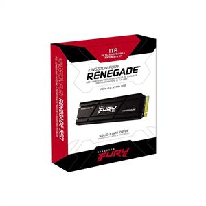 Kingston 1TB Fury Renegade PCIe 4.0 NVMe Okuma 7300MB-Yazma 6000MB M.2 SSD