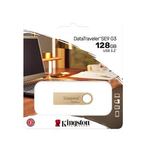 KINGSTON 128GB DataTraveler SE9 G3 USB 3.2 USB Bellek