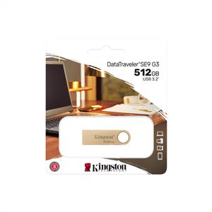 KINGSTON 512GB DataTraveler SE9 G3 USB 3.2 USB Bellek