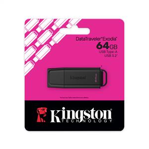 KINGSTON 64GB DataTraveler Exodia GEN2 USB 3.2 USB Bellek