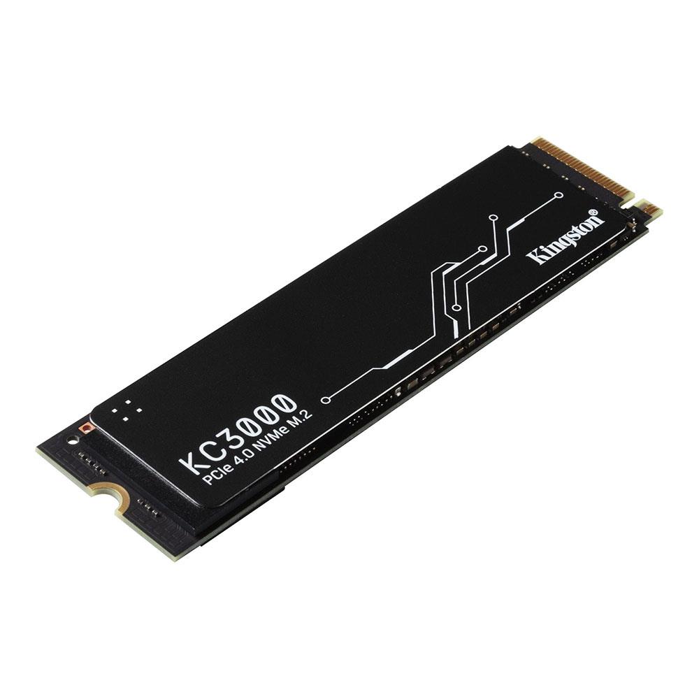 M.2SSD Kingston 2048GB(2TB) 最大7,000MB 新品 Kingston 2048GB KC3000 Serisi NVMe M.2 SSD (Okuma 7000MB / Yazma