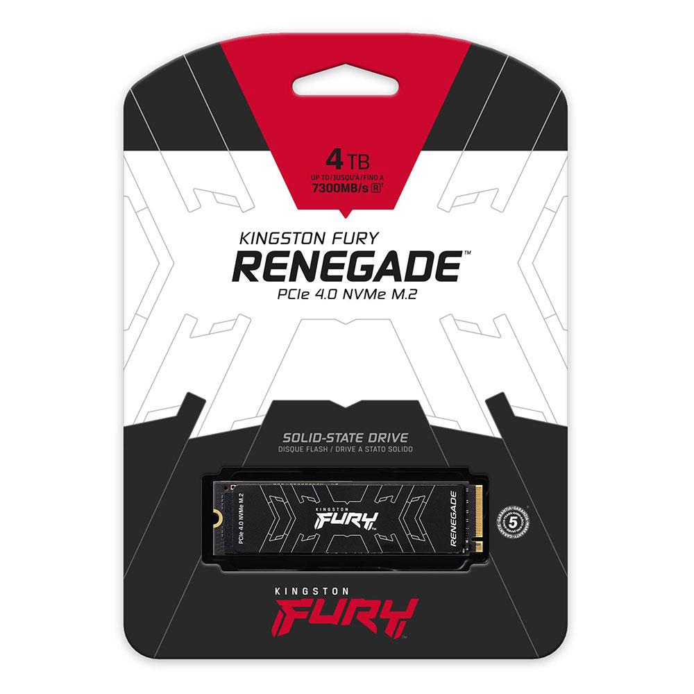 Kingston 4TB FURY Renegade Serisi NVMe M.2 SSD (Okuma 7300MB