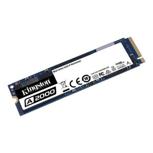 Kingston 500GB A2000 Serisi NVMe M.2 SSD (Okuma 2200MB / Yazma 2000MB)