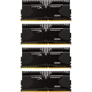 Kingston 16GB (4x4GB) HyperX Predator DDR4 2800MHz CL14 1.35V XMP Ram