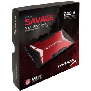 Kingston 240GB HyperX Savage Serisi Sata 3.0 Cache SSD (Okuma 560MB/Yazma 530MB)