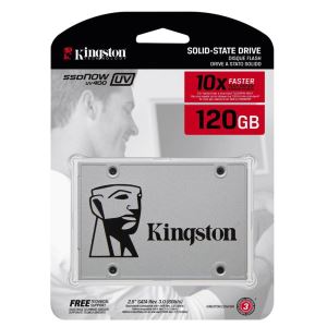 Kingston 120GB UV400 Serisi Sata 3.0 Cache SSD (Okuma 550MB / Yazma 350MB)