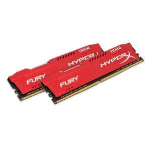 Kingston 16GB (2x8GB) HyperX FURY Red DDR4 3200MHz CL18 1.2V Dual