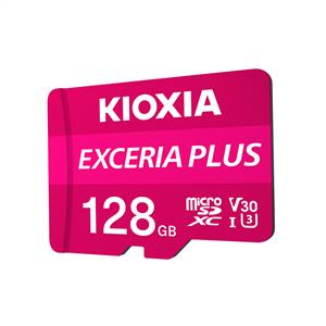 Kioxia 128 GB Exceria Plus Micro SDHC UHS-1 Hafıza Kartı ( 100MB/sn-65mb/sn )