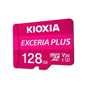 Kioxia 128 GB Exceria Plus Micro SDHC UHS-1 Hafıza Kartı ( 100MB/sn-65mb/sn )