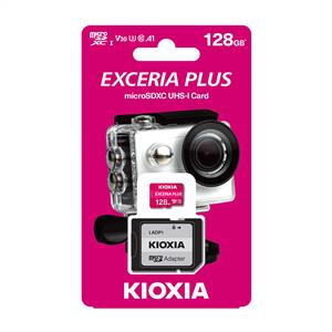 Kioxia 128 GB Exceria Plus Micro SDHC UHS-1 Hafıza Kartı ( 100MB/sn-65mb/sn )