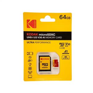  Kodak Ultra Performance 64 GB Micro SD Hafıza Kartı