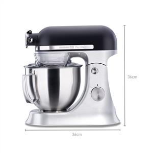 KORKMAZ A470-01 PRO MIX STAND MİKSER 1600W SİYAH/SATİN