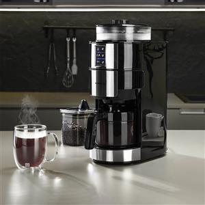 KORKMAZ A980 CAFFEINA DİJİTAL ÖĞÜTÜCÜLÜ FİLTRE KAHVE MAKİNESİ
