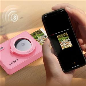 Laiser Z5s Instant Kamera (Pembe)
