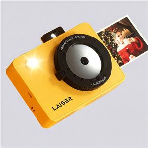 Laiser Z5s Instant Kamera (Sarı)