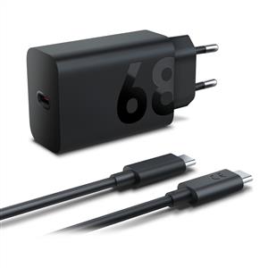 Lenovo 68W USB-C Duvar Şarj Cihazı - Siyah