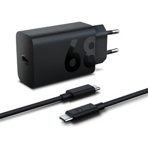 Lenovo 68W USB-C Duvar Şarj Cihazı - Siyah