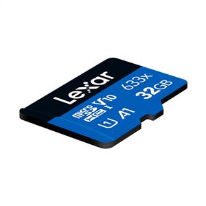 Lexar High Performance 32 GB 633X Class 10 Hafıza Kartı (100MB/S-20MB/S)