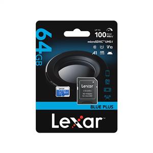  Lexar Blue Plus 64 GB Hafıza Kartı (100MB/S)