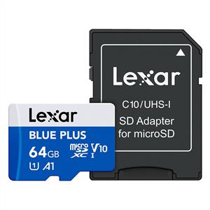 Lexar Blue Plus 64 GB Hafıza Kartı (100MB/S)