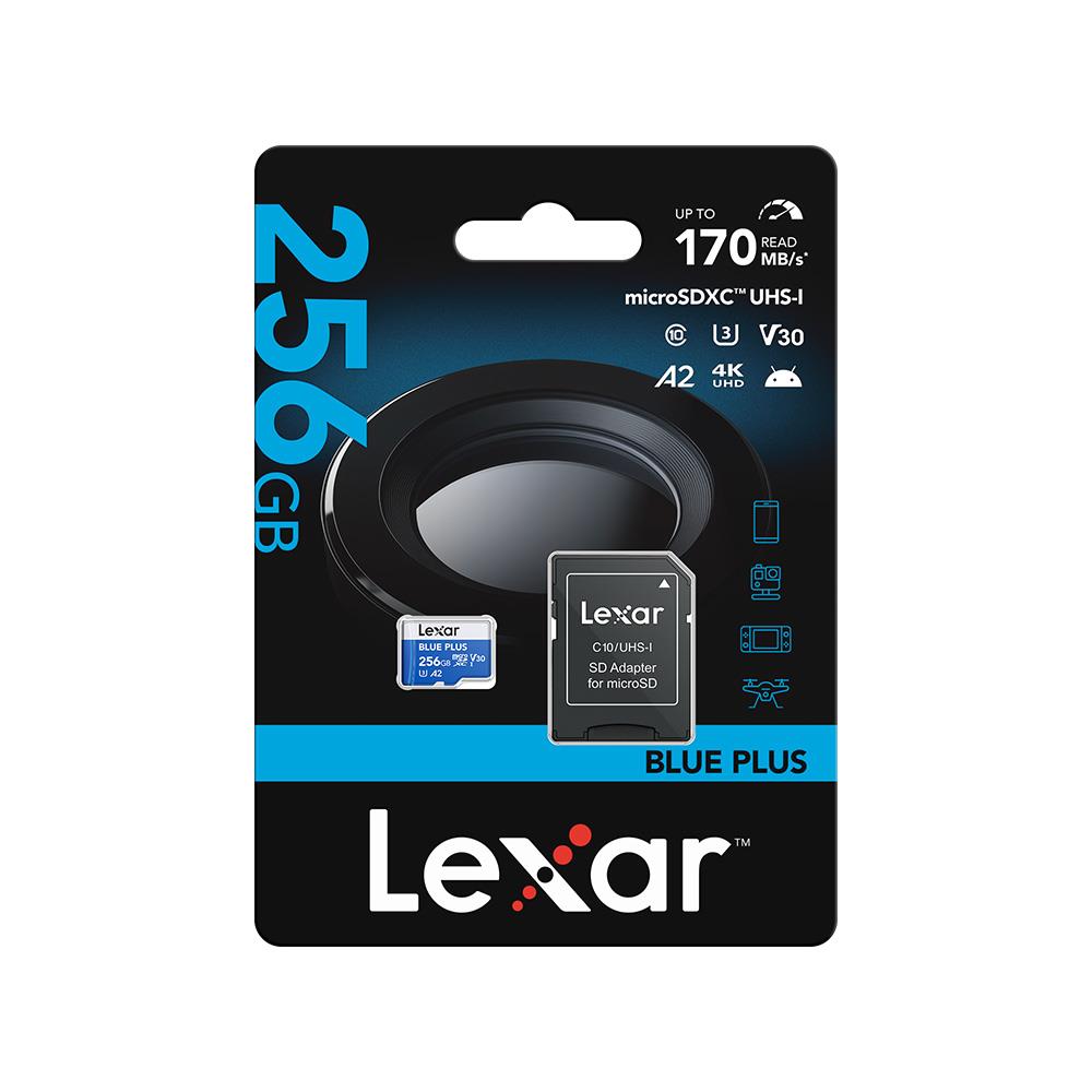 Lexar Blue Plus 256 GB Hafıza Kartı (170MB/S) - Vatan Bilgisayar