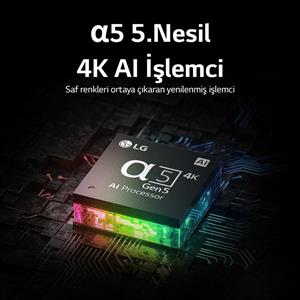 LG 65NANO76 65inc 164 cm 4K webOS Smart NanoCell TV,Uydu Alıcılı