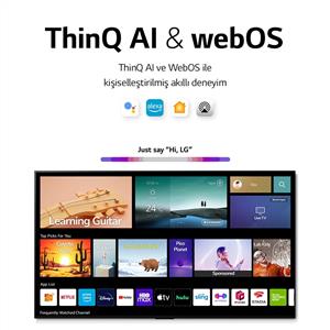 LG 65NANO76 65inc 164 cm 4K webOS Smart NanoCell TV,Uydu Alıcılı