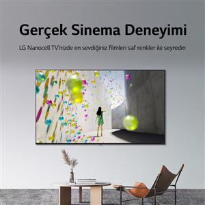 LG 86NANO76 86inc 217 cm 4K webOS Smart NanoCell TV,Uydu Alıcılı