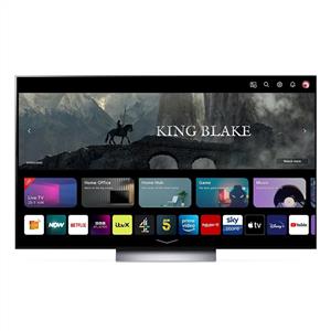 LG OLED55C34 55inc 139 cm 4K OLED evo Sihirli Kumanda Uyumlu webOS Smart TV,Uydu Alıcılı