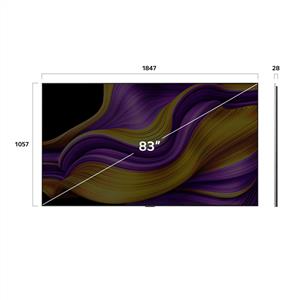 LG OLEDG55 83 inç 211 cm 4K OLED evo Smart TV AI Sihirli Kumanda webOS25,Uydulu