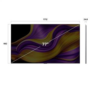 LG OLEDG55 77 inç 196 cm 4K OLED evo Smart TV AI Sihirli Kumanda webOS25,Uydulu