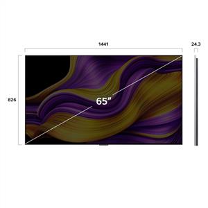 LG OLEDG55 65 inç 165 cm 4K OLED evo Smart TV AI Sihirli Kumanda webOS25,Uydulu