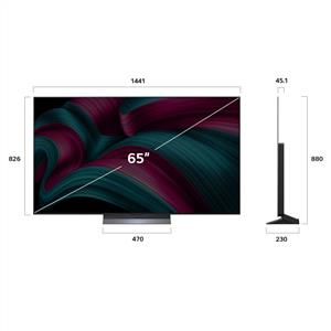 LG OLEDC54 65 inç 165 cm 4K OLED evo Smart TV AI Sihirli Kumanda webOS25,Uydulu