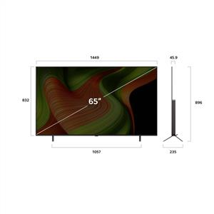 LG OLEDB56 65 inç 165 cm 4K OLED Smart TV Sihirli Kumanda webOS25,Uydulu