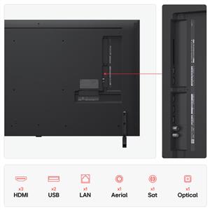 LG 55QNED80 55 inç 140 cm 4K Smart TV AI Sihirli Kumanda webOS25,Uydu Alıcılı