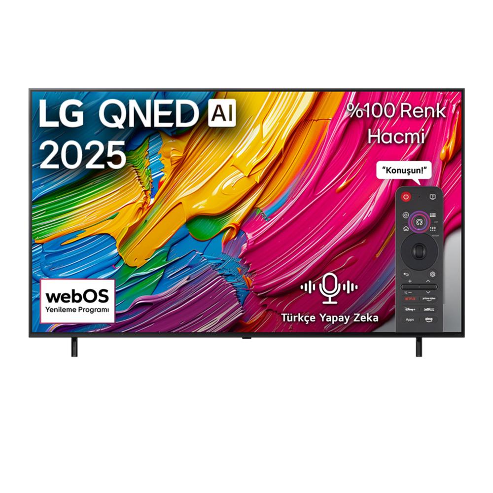 LG 75QNED80A6A 75 inç 190 cm 4K Smart TV AI Sihirli Kumanda