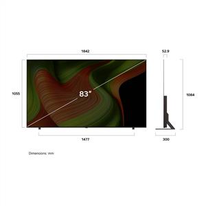 LG OLED83B56LA 83 inç 210 cm 4K OLED evo Smart TV AI Sihirli Kumanda webOS25,Uyd