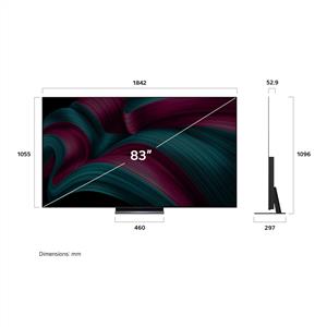 LG OLED83C54LA 83 inç 210 cm 4K OLED evo Smart TV AI Sihirli Kumanda webOS25,Uyd