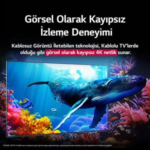 LG 75QNED9MA6B 75inc 190 cm UHD 4K QNED Sihirli Kumanda Uyumlu webOS Smart TV,Uy