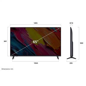 LG 65QNED70 65 inç 165 cm 4K Smart TV AI Sihirli Kumanda webOS25,Uydu Alıcılı