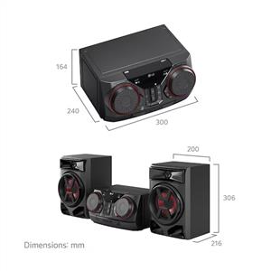 LG XBOOM CK43N 300W, Parti Hoparlör Sistemi