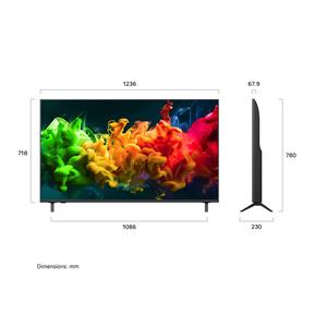 LG 55QNED81B6A 55 inç 139 cm 4K MiniLED Smart TV AI Sihirli Kumanda HDR10 webOS26