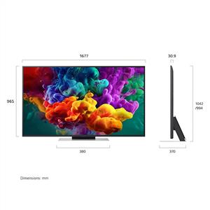 LG 75QNED87B6A 75 inç 190 cm 4K MiniLED Smart TV AI Sihirli Kumanda HDR10 webOS26